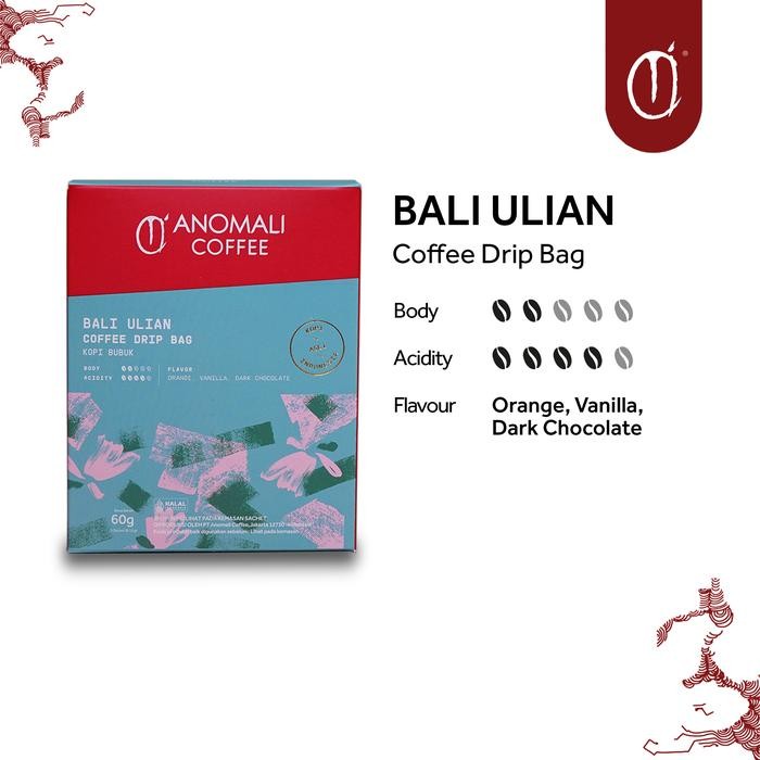 

SALE Anomali Coffee - Coffee Drip Package 5 Pcs - Bali UlianTERLARIS