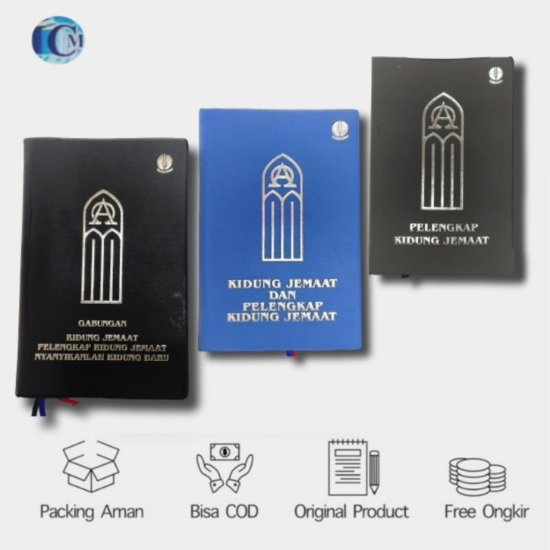 Siap Kirim Buku Kidung Jemaat Dan Gabung (Kidung Jemaat + Pelengkap Kidung Jemaat + Nyanyikanlah Kid