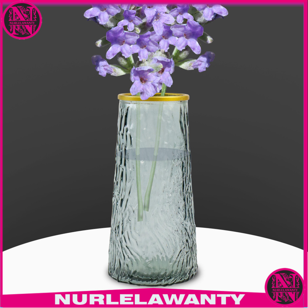 

- LIGHT LUXURY Vas Bunga Dekorasi Interior Ruang Tamu Motif Kulit Kayu - YF963 -