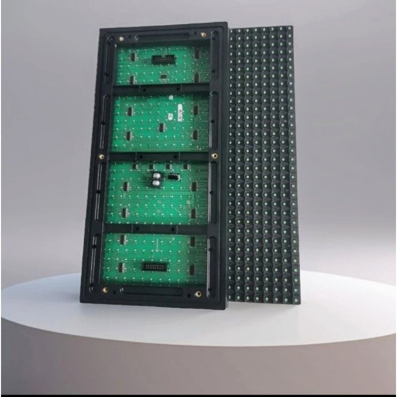 Panel P10 Running Text Hijau SMD outdoor