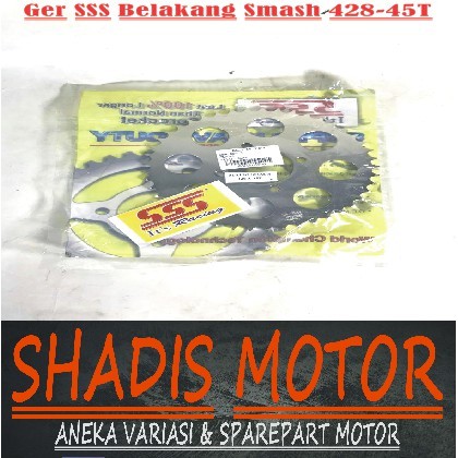 Ger SSS Motor Suzuki Smash Revo Kharisma Grand Belakang Ukuran 428 - 45T