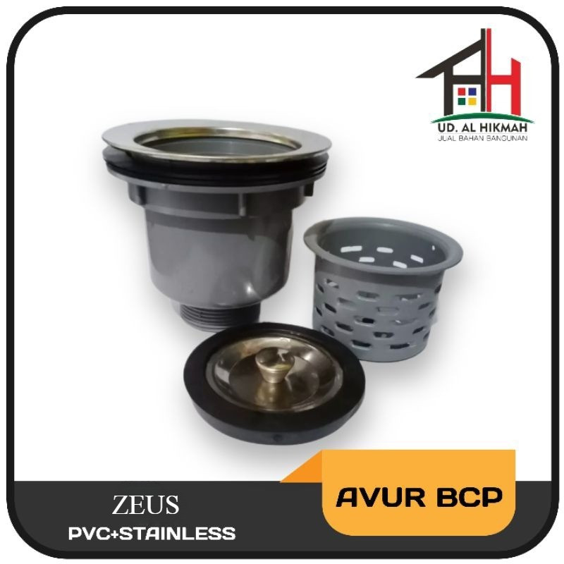 AVUR AFUR PVC BCP BAK CUCI PIRING WASTAFEL SINK PLASTIK AVUR BCP