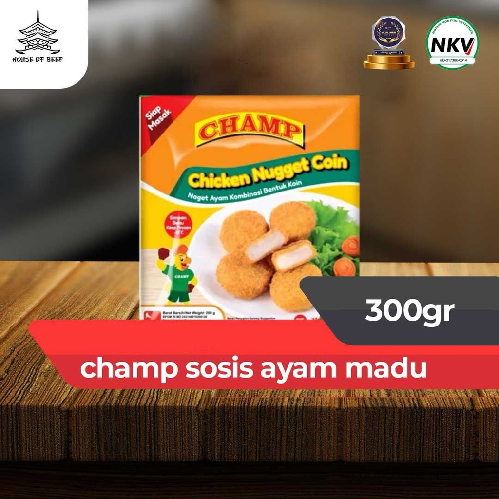 

champ nugget koin 200 gram