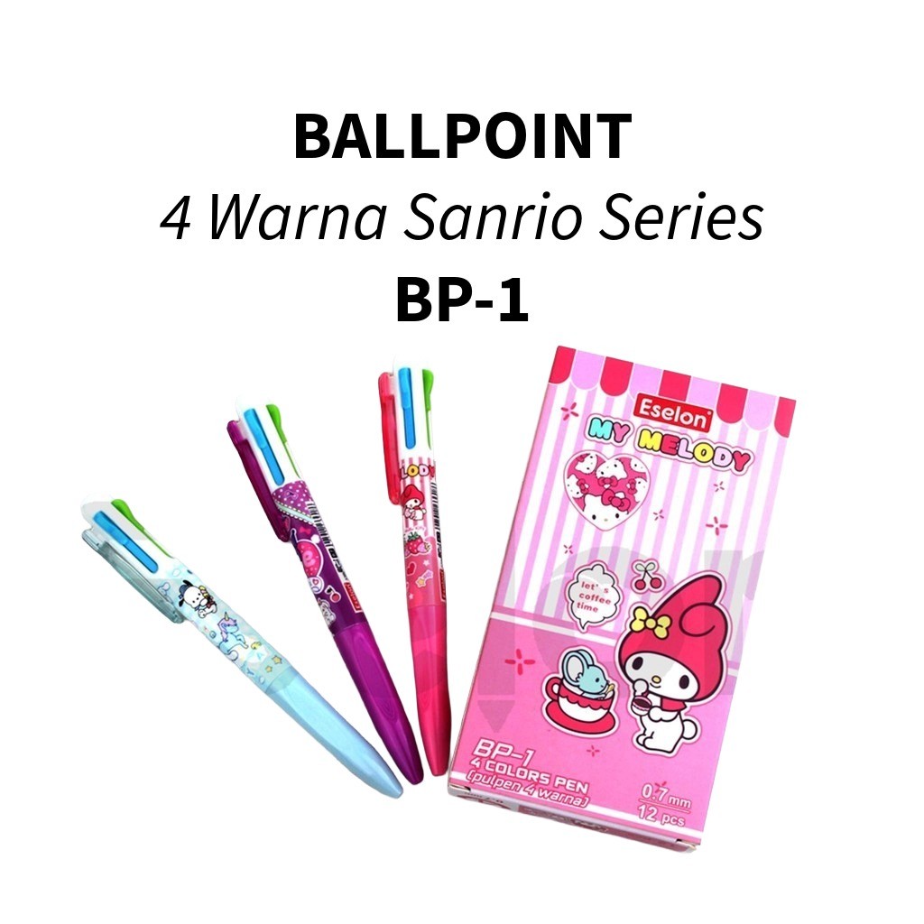 

♚1buah Pulpen Cetek 4 warna BP-1 / Pulpen Cetek 4 Warna Karakter♚