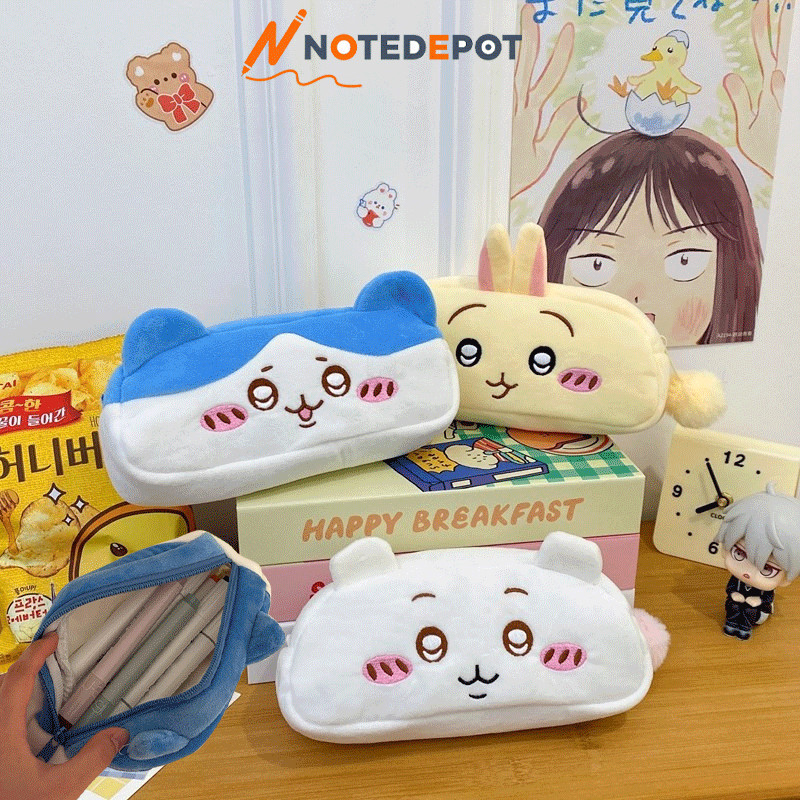 

Tas Pensil / Tempat Pensil Bulu Soft Cute/ Tas Pensil Kosmetik/ Pouch Makeup Kecil