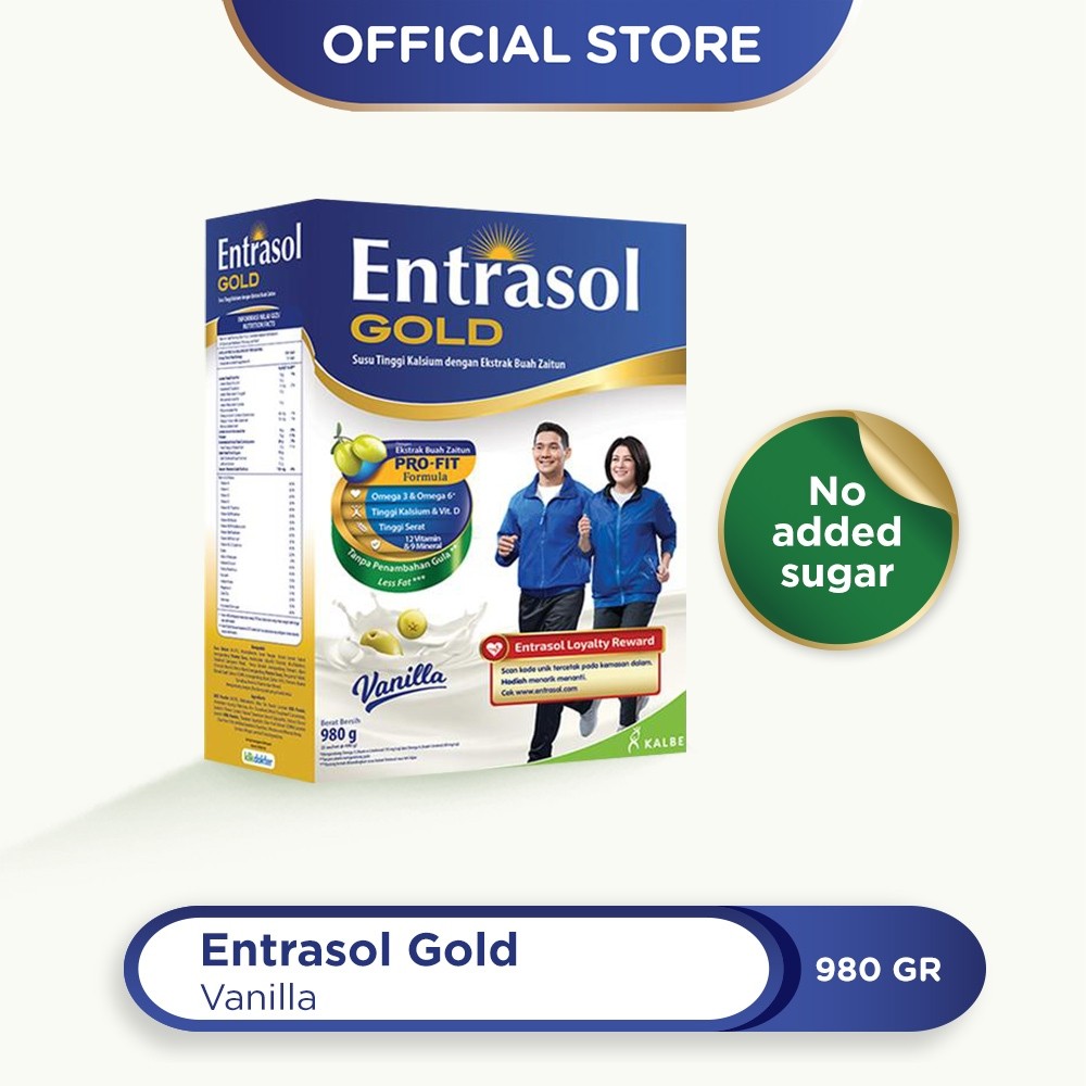 

ENTRASOL GOLD VANILLA 980 G