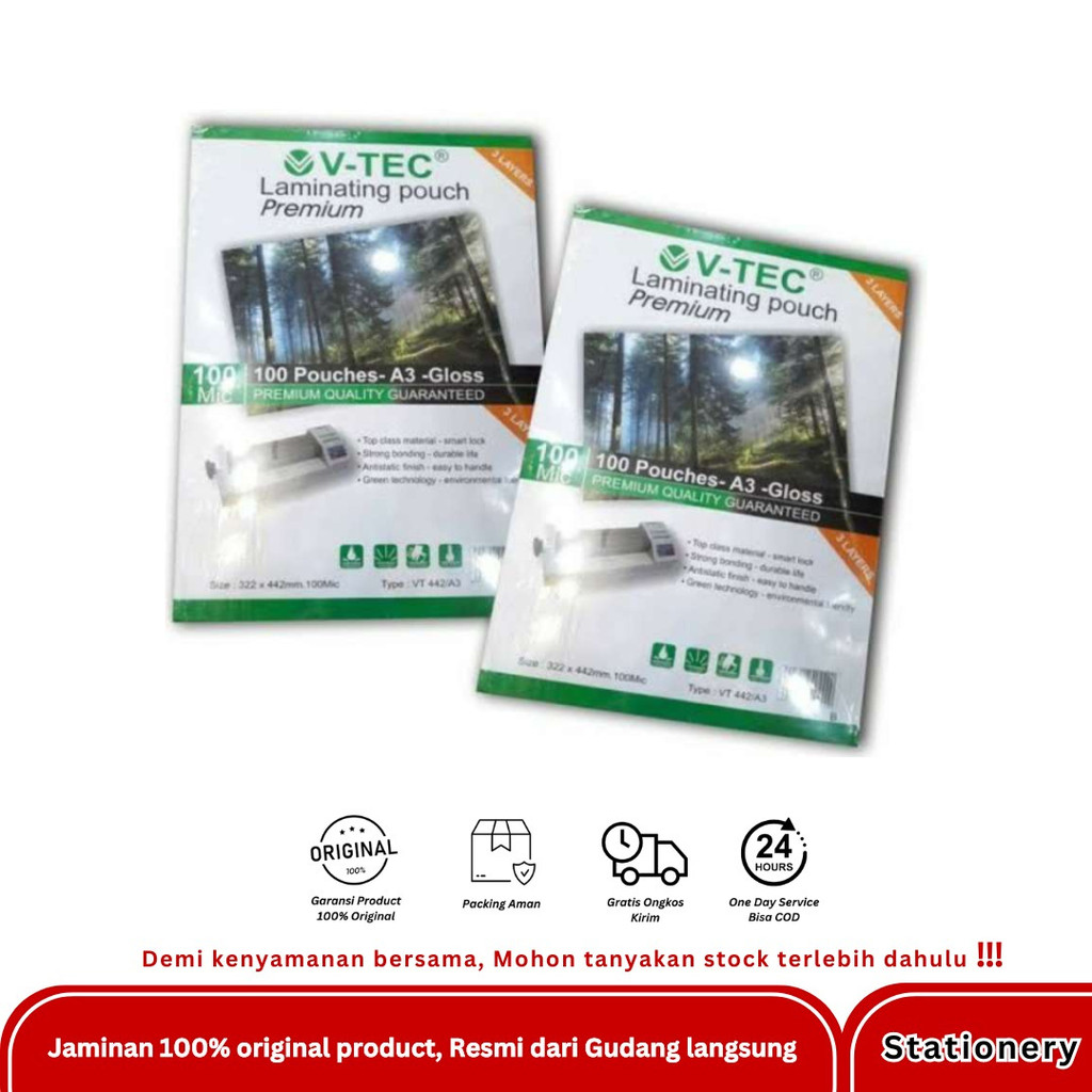 

V-TEC PLASTIK LAMINATING A3 VT 442 - A3