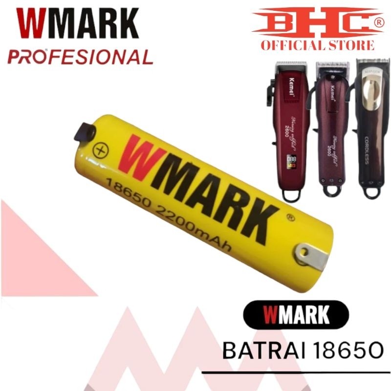 BATERAI WMRAK CLIPPER CORDLESS 2600 CLIPZICH / BATTERY BATRE MESIN CUKUR RAMBUT