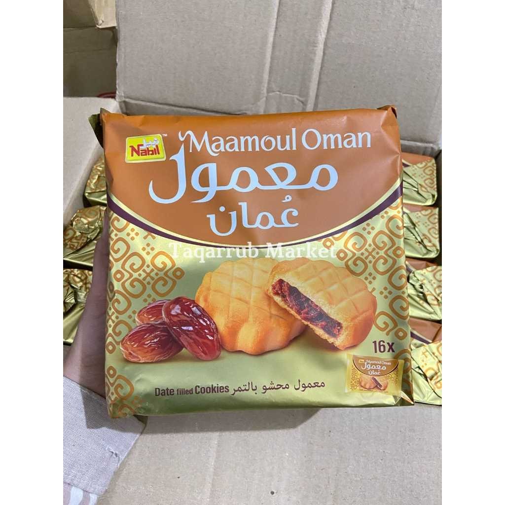 

Biskuit Kurma Maamoul Oman 250gr isi 12pcs Original Arab Saudi/ Dates Maamoul Stuffed with Premium BISKUIT BISCUIT PREMIUM KUE KERING KEMASAN PRAKTIS CEMILAN PRAKTIS TRAVEL PACK OLEH OLEH SOUVENIR HAJI UMRAH UMROH MM