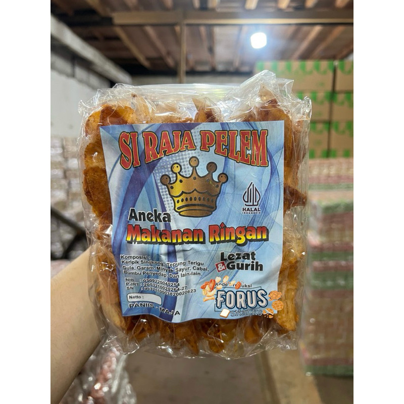 

KRIPIK SETAN SI RAJA PELEM Kripik Singkong PEDAS - Jajanan Jadul VIRAL Cemilan Gurih dan Renyah JAMINAN TERMURAH
