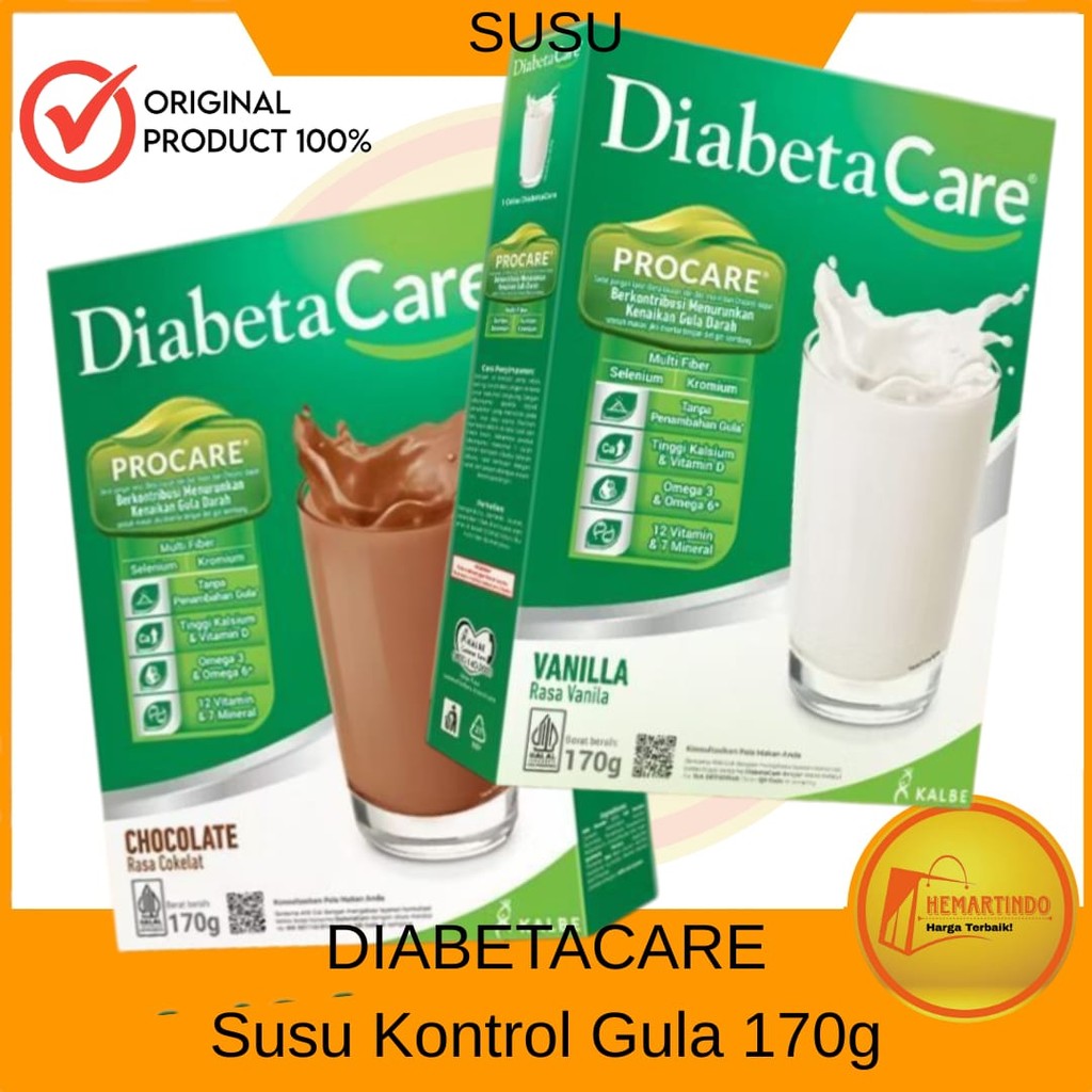 

Diabetacare 170g Box - Menurunkan Kenaikan Gula Darah