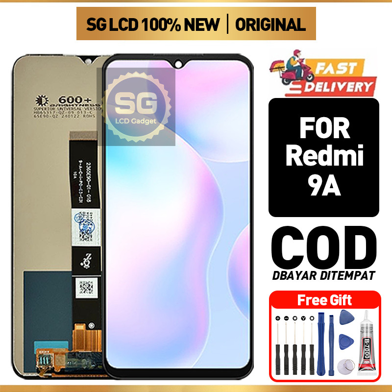 LCD Redmi 9A Original Fullset Ori Asli hp Touchscreen murah For Glass Touch Screen Digitizer COD