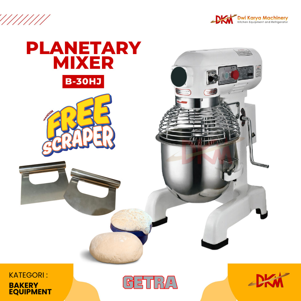 Planetary Mixer Getra B-30HJ /Mixer B30hj / Mixer 30 Liter Getra