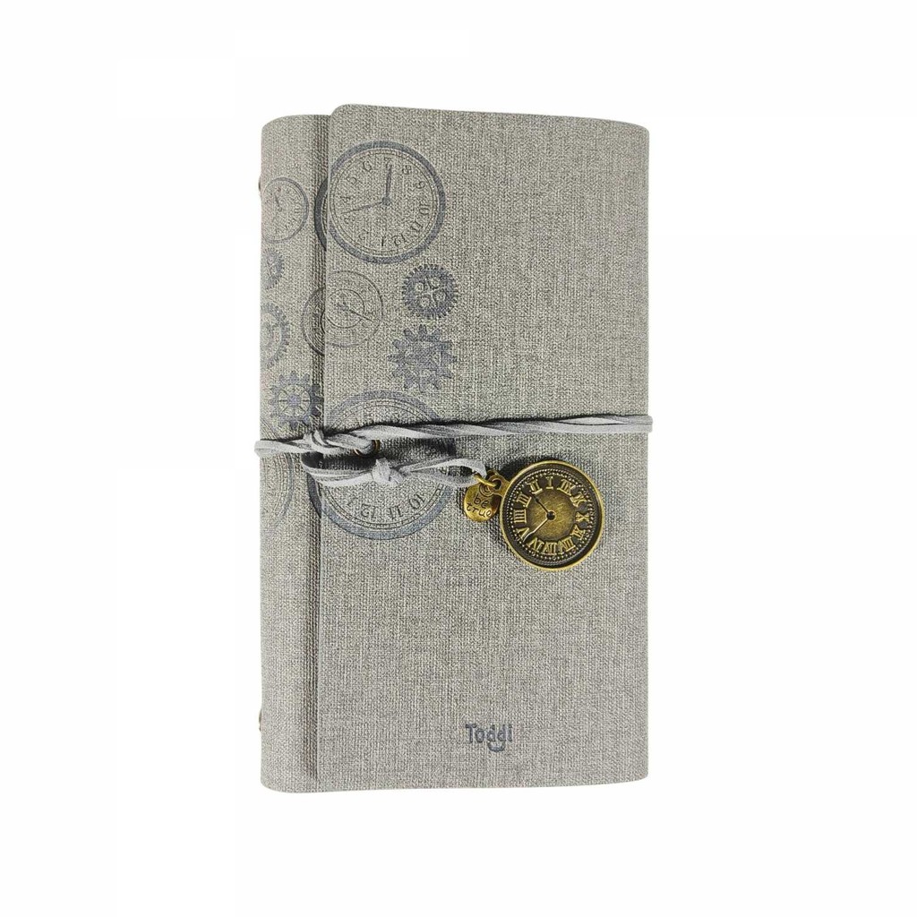 

Primal Toddi Buku Jurnal Binder Leather Notebook A6 160 Page Grid Blank Line T680 Quality