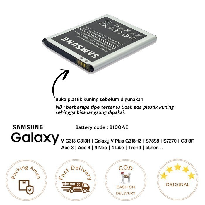 Baterai  G313  G313H ORI