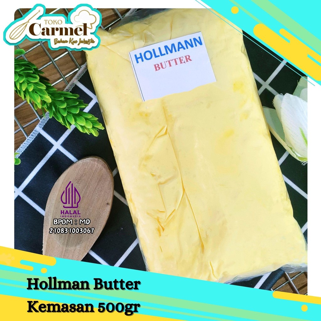 

Hollman Butter 500gr (Repack) - Mentega Premium
