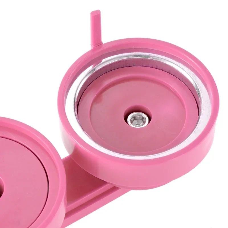 

Button Badge Maker Machine DIY Pin Button Maker Press Machine Badge Punch Press with Free Button Parts&Pictures&Circle Cutter