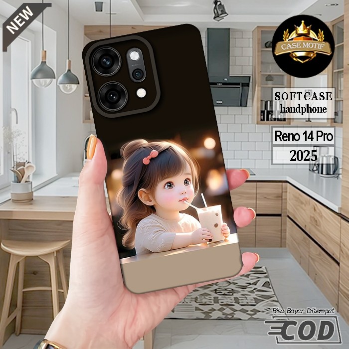 Case OPPO RENO 14 PRO Casing OPPO RENO 14 PRO 5G Terbaru 2025 Softcase Casing Silikon Case Hp