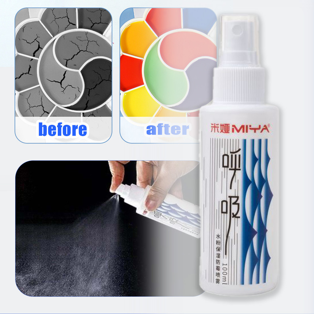 

100ml Mildew Gouache Spray, Gouache Spray Aman dan ramah lingkungan Mencegah Cat Guas Berjamur