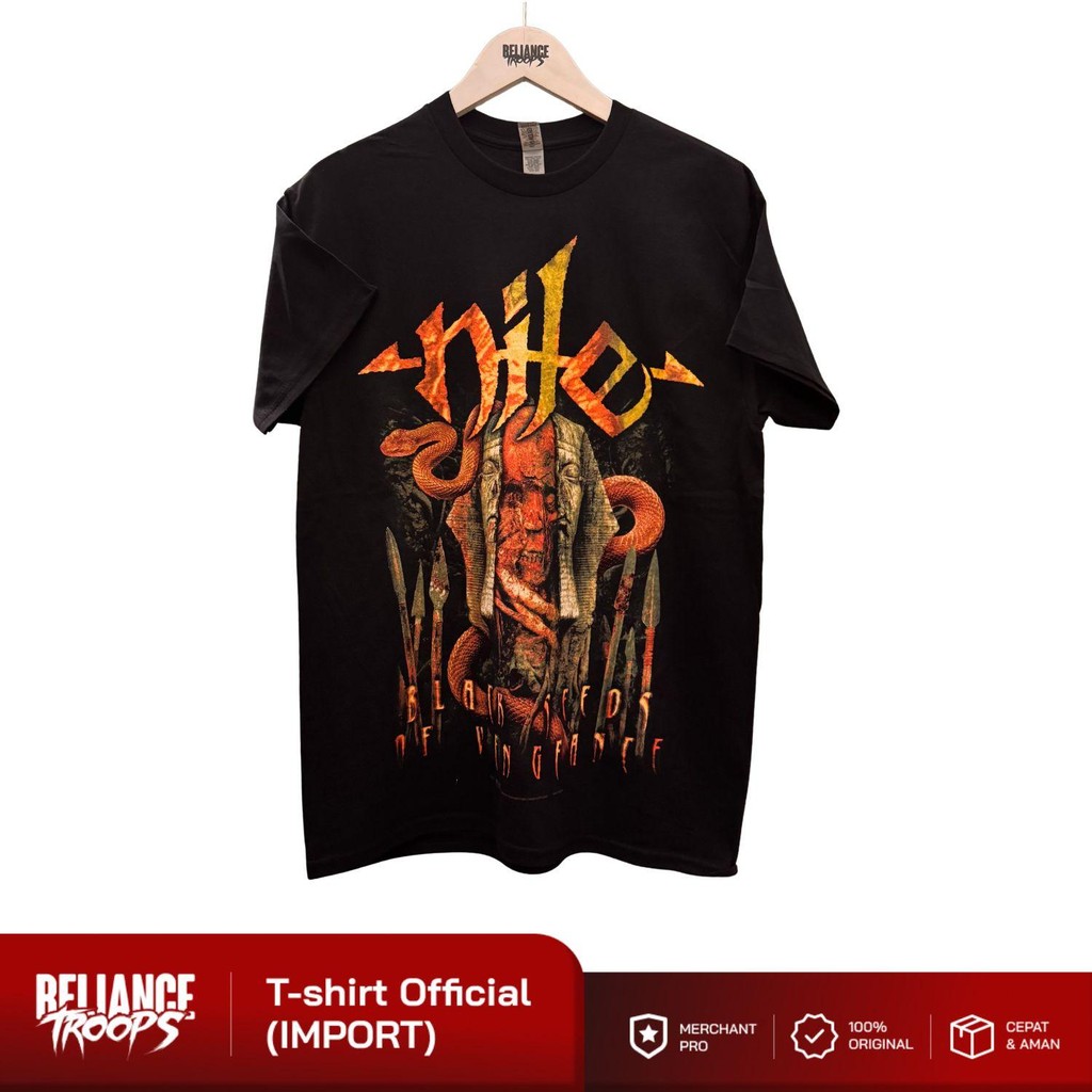 T-shirt Official | Nile - Black Seeds