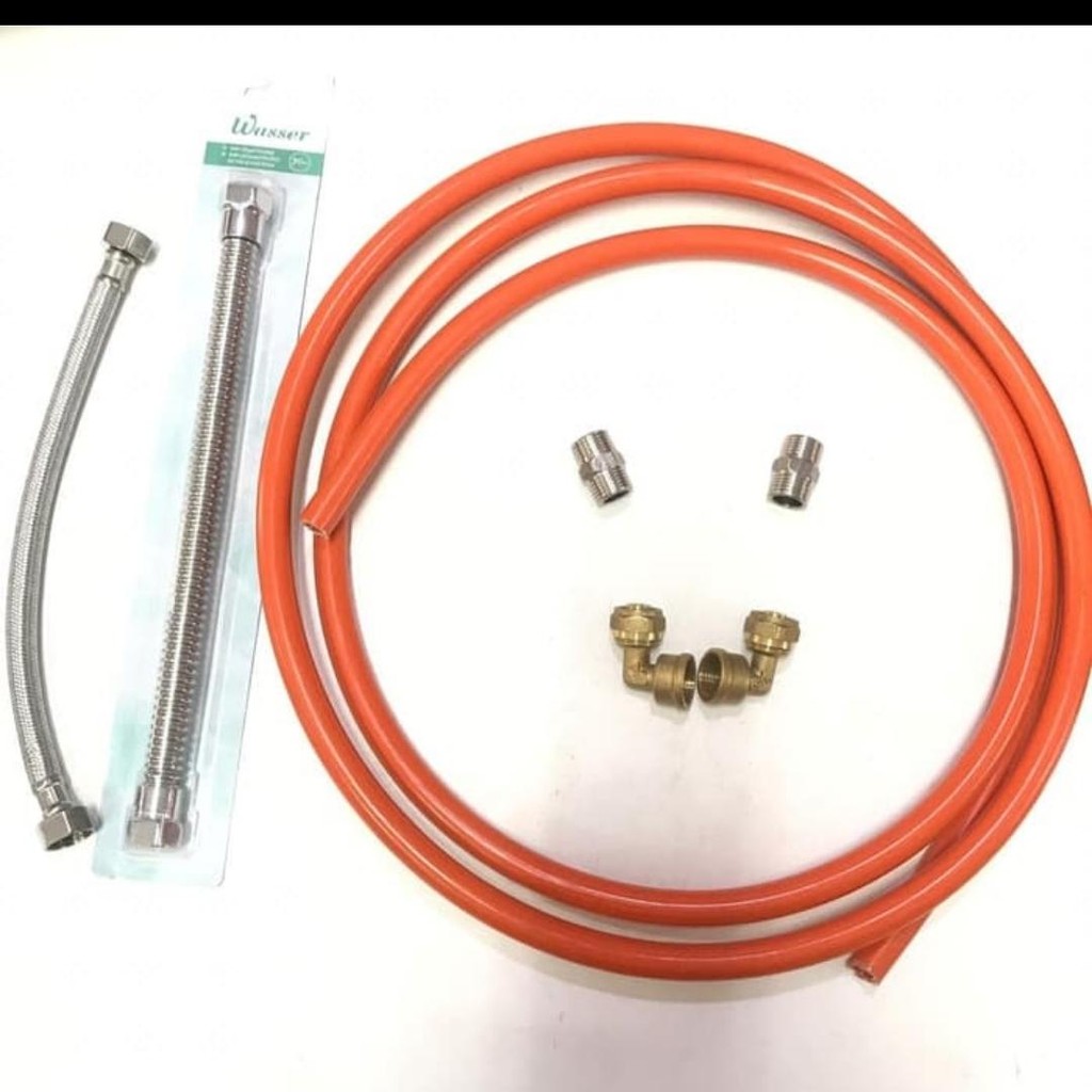 perlengkapan water heater 1 kamar mandi