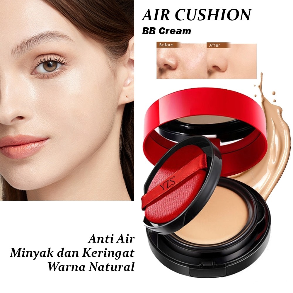 Cushion Cover All Bedak Padat Air Cushion Foundation YZS Waterproof Tahan Lama