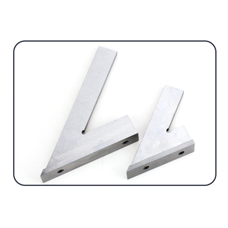

45 Degree Flat Edge Square Marking Ruler Carpenter Square Metal Square Angle Ruler Woodworking Tools Carbon Steel Gauge Squads