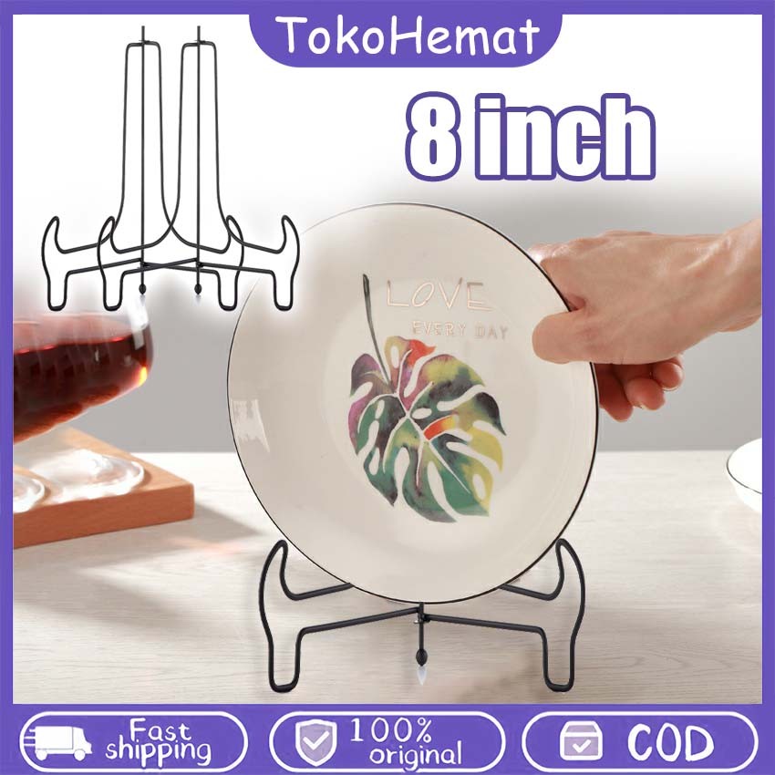Sandaran Piring Pajangan Stand Piring Hias Stand Holder Piring  Piring Pajangan Untuk Dekorasi