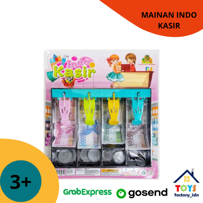 Mainan Kasir Kasiran Anak Perempuan / Mainan Kasir Murah / Mainan Anak Mesin Kasir