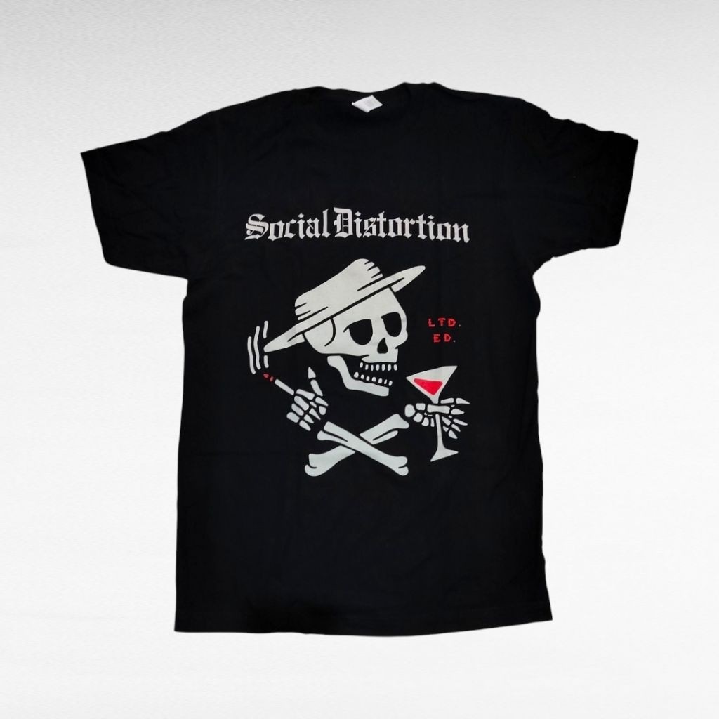 (COD) Tshirt SOCIAL DISTORTION - SKELLY