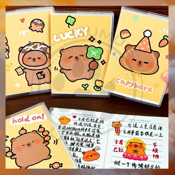 

Mumusland Buku Tulis Notebook Kapibara Capybara Sekolah (FREE SAMPUL/COVER) S-NB034