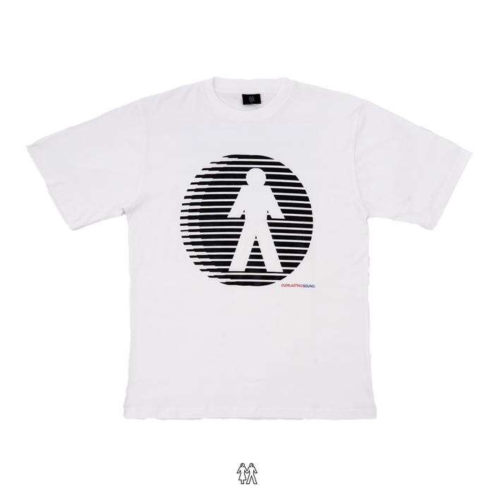(COD) GIGI BAND MERCHANDISE - Kaos - T-Shirt - Everlasting Sound (Putih) - S