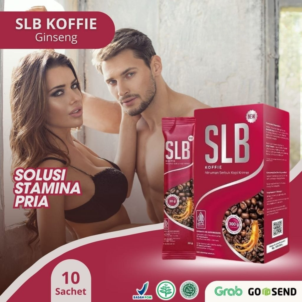 

Kopi SLB Original 100% Asli Kemasan Baru Koffie SLB Ginseng Stamina Pria BPOM HALAL 1 Box Isi 10 Sachet