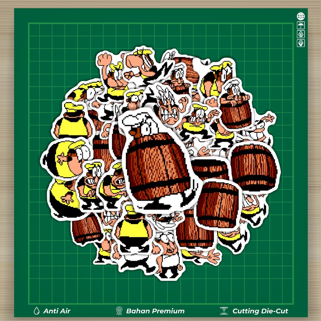 

HOT 50 PCS STIKER Pizza T Pepi V17 Stiker Fashion Cars Decal Dingin Kartu Album Custom Vinyl Anti Air- Sticker Aesthetic Buku Journal Koper Casing HP Tablet Laptop Helm Motor Botol Minum