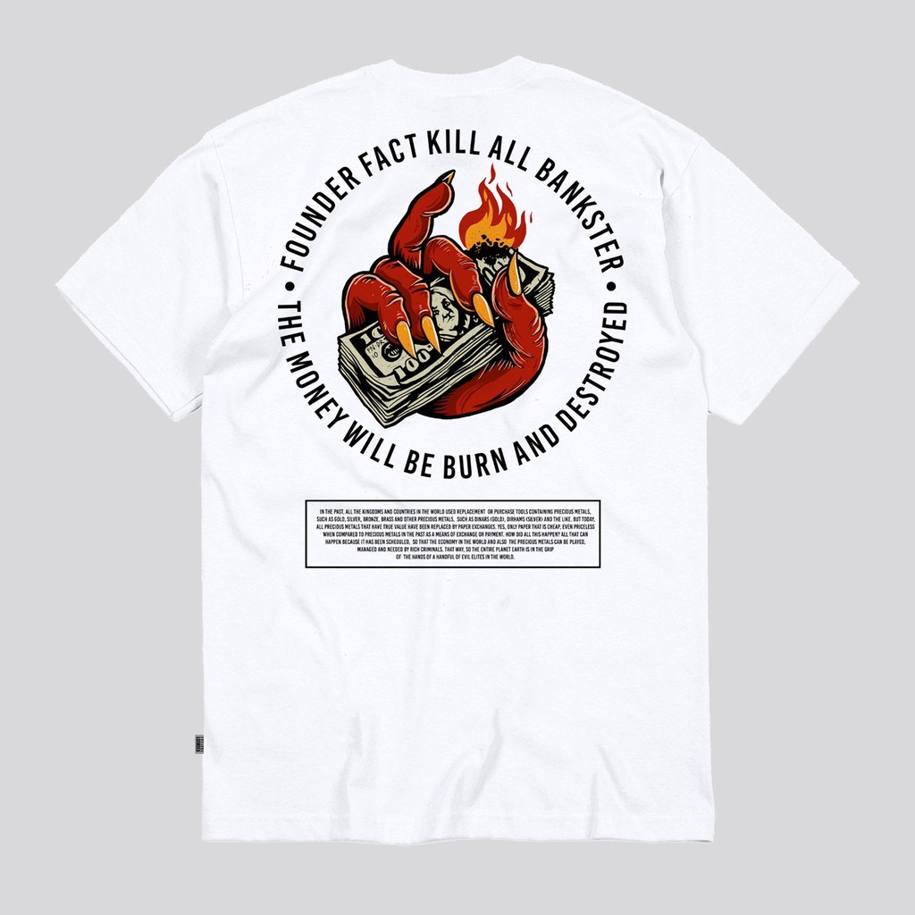 Founder Factory - Money TShirt - White