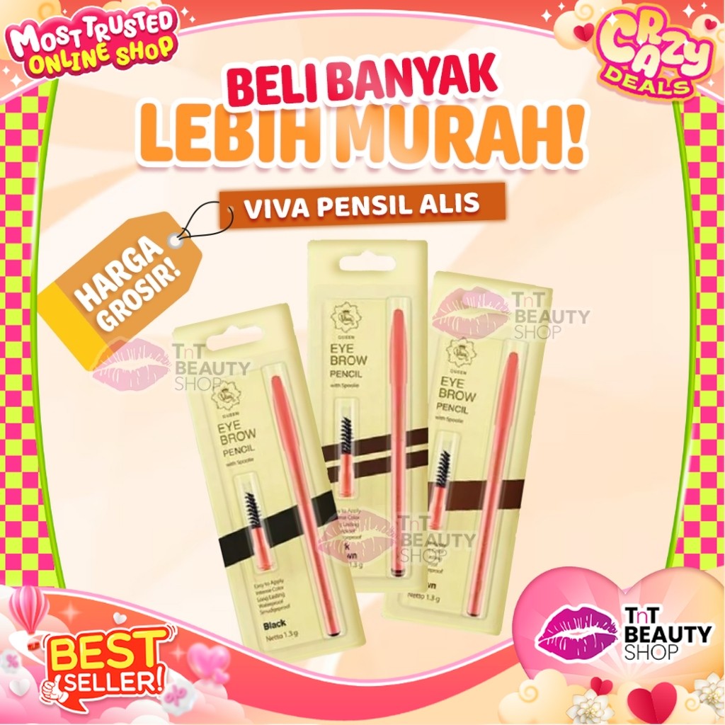 TnT Beauty Shop Viva Pensil Alis Original 100% Grosir | TnT Beauty Shop
