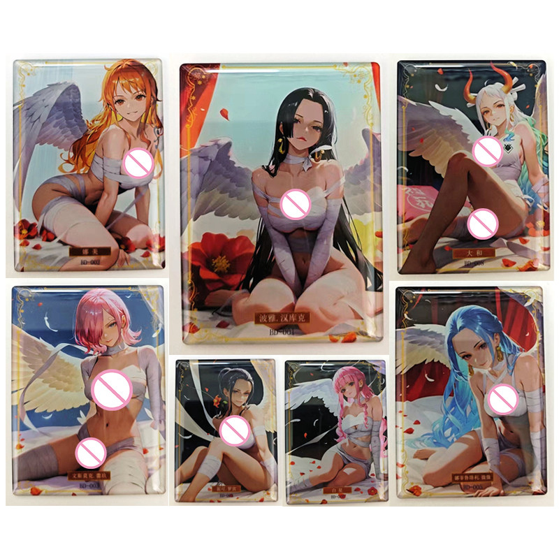 Anime One Piece BD Cards Robin Vivi Hancock Nami Yamato Shirahoshi Collection Cards Christmas Birthd