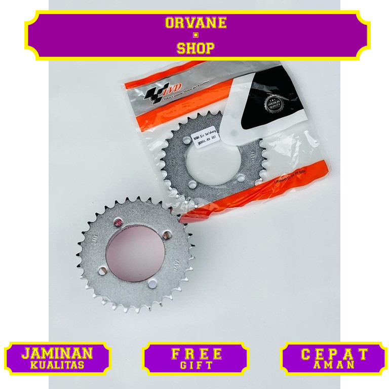 Gear belakang sss rxking f1zr jupiter rxz yamaha / Gear belakang f1zr jupiter rxking sss