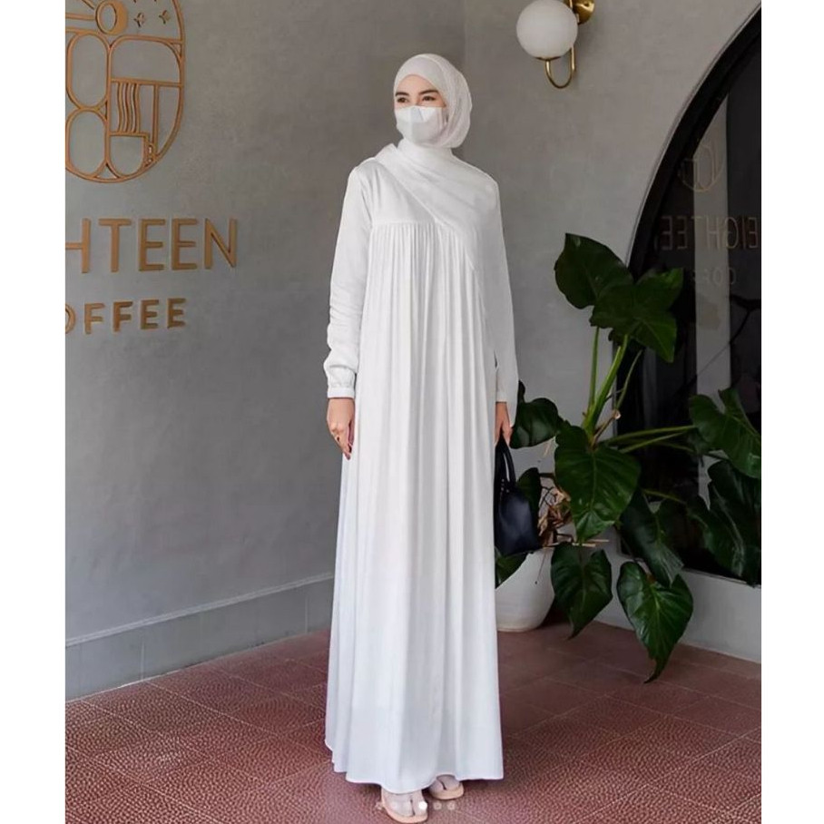 MACIAS_ IZMA MAXI gamis rayon twill best seller baju muslim wanita terbaru