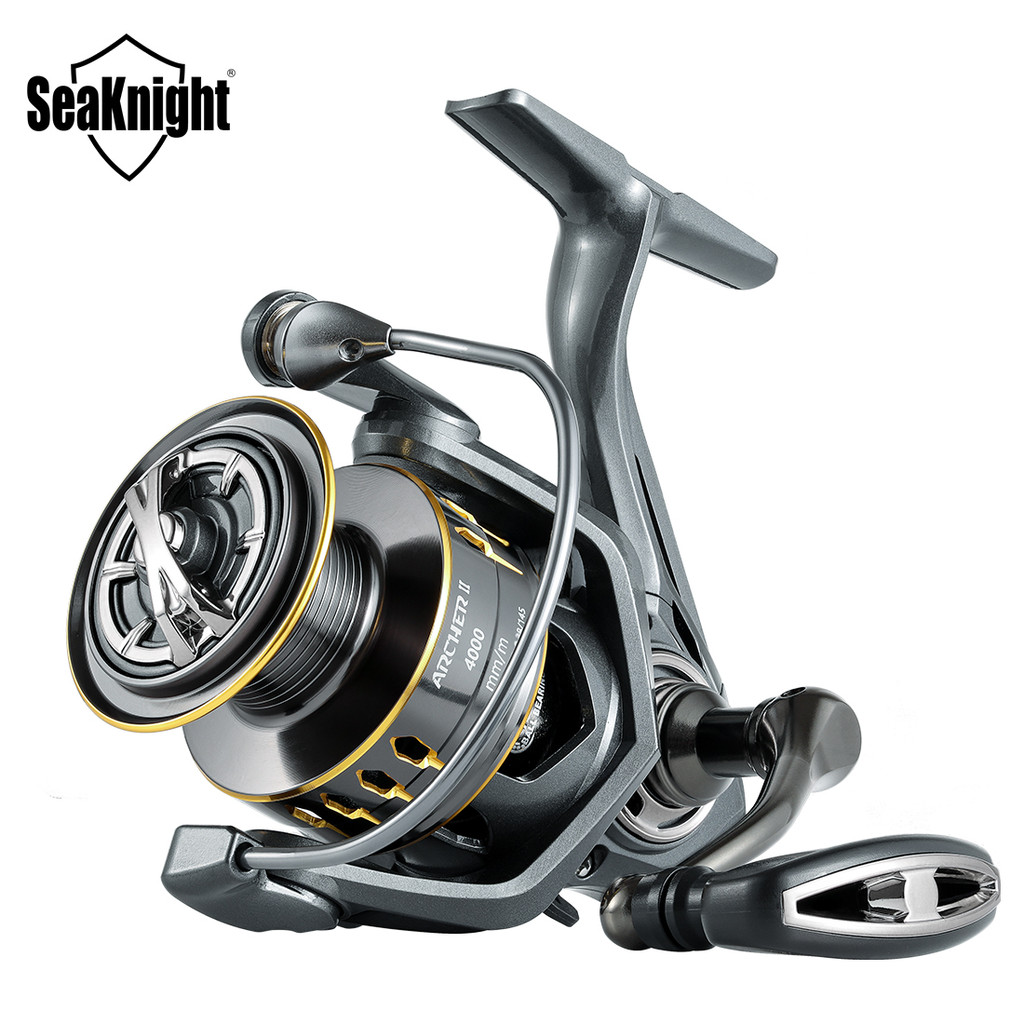 SeaKnight Brand ARCHER2 Series Fishing Reel 5.2:1 4.9:1 MAX Drag Power 28lbs Aluminum Spool Fish Ala