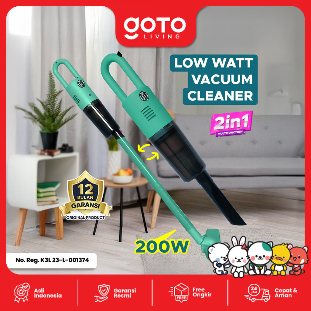 Goto Tempest Vacuum Cleaner Penyedot Penghisap Debu Vakum Portable