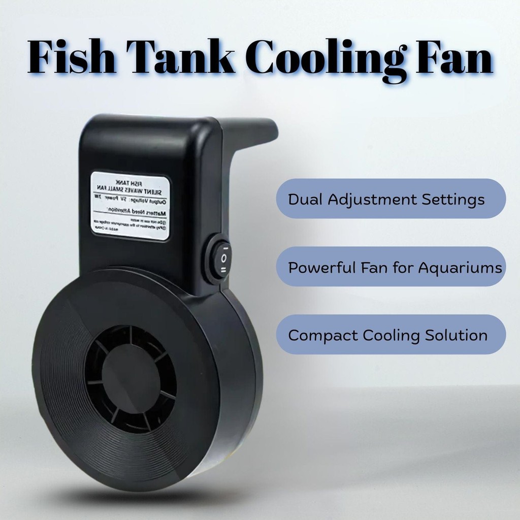 Kipas Hang On USB Aquascape Pendingin Suhu Air Cooling Fan Gantung