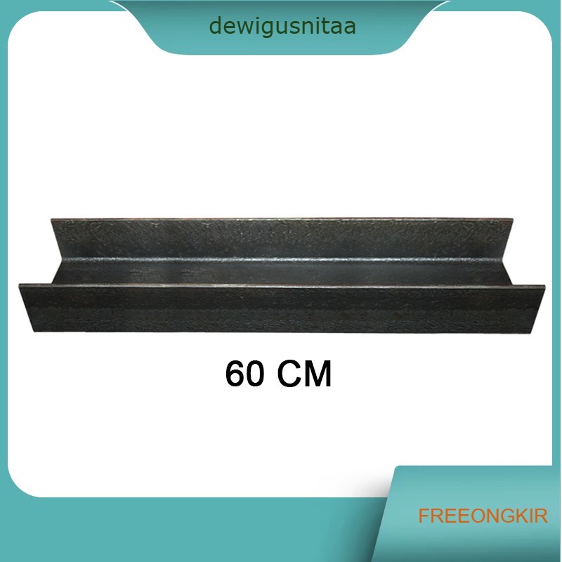 BEB-UNP BESI BAJA KANAL U 60CM COCOK UNTUK DIY MESIN-MESIN