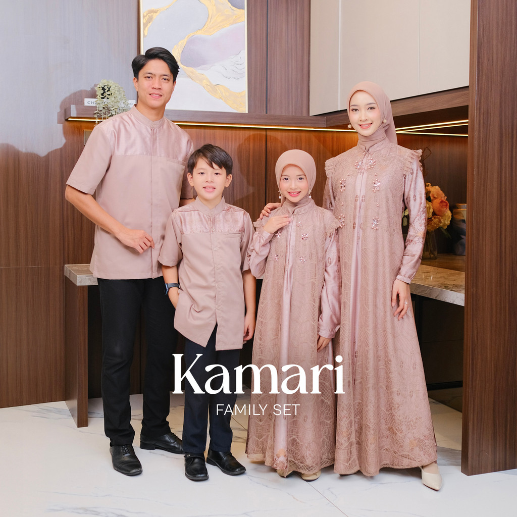Kamari Gamis Payet Couple Premium Exclusive Special Series (GAMIS SAJA)