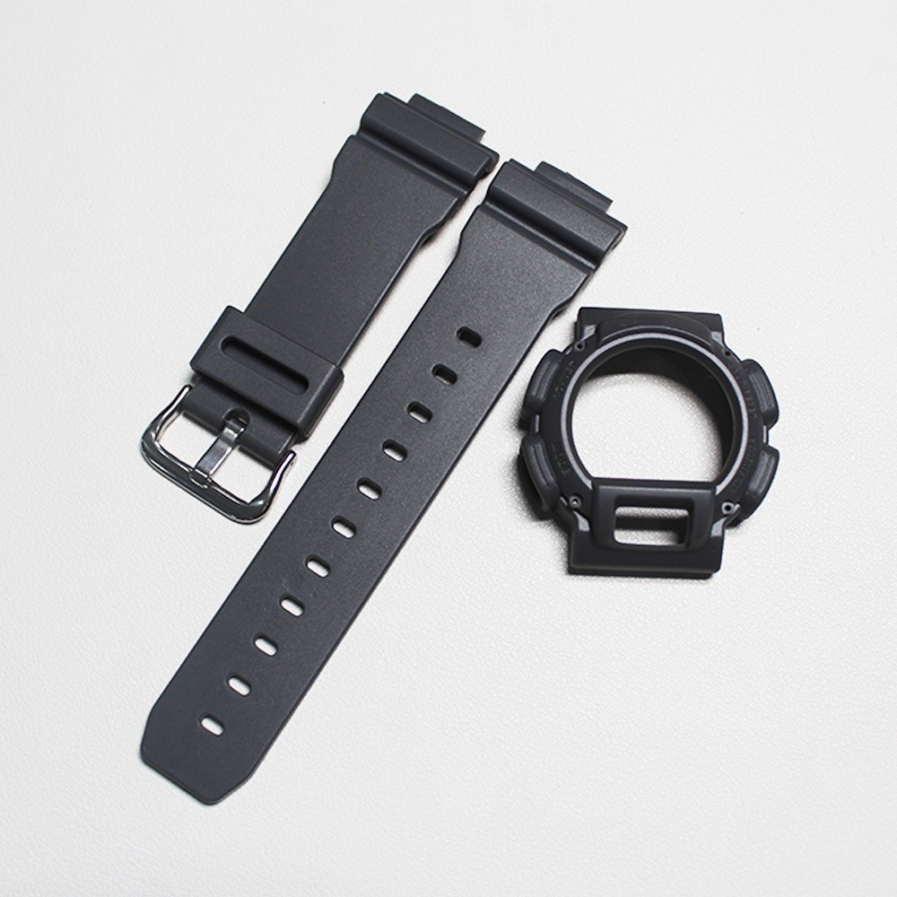 Strap and Bezel for DW-9052 / 9050 / 9051 / 004C / 9000 Watband Waterproof Wat Band Straps and Cases