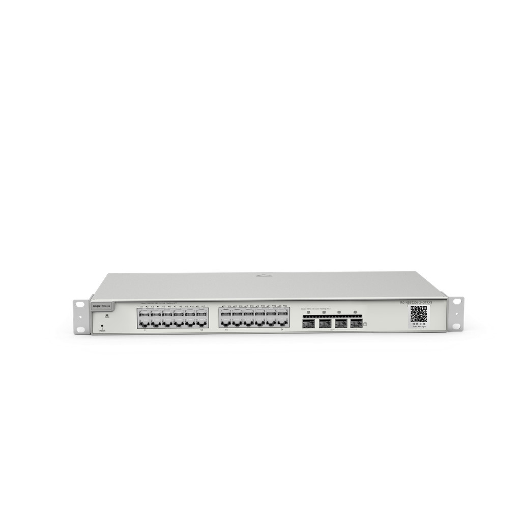 RUIJIE RG-NBS5200-24GT4XS Switch Managed 24 Port Gigabit + 4 Port SFP – Performa Tinggi