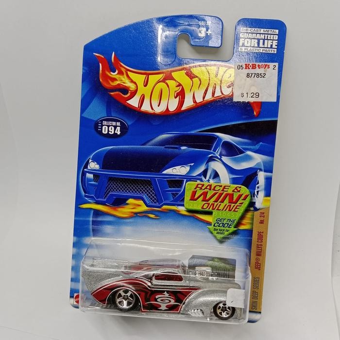 HotWheels   JEEP WILLYS COUPE   LWA14-332
