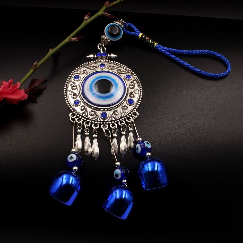 Turkish Eye Blue Eye Pendant, Luxury Greek Evil Eye Car Pendant, Movie Style