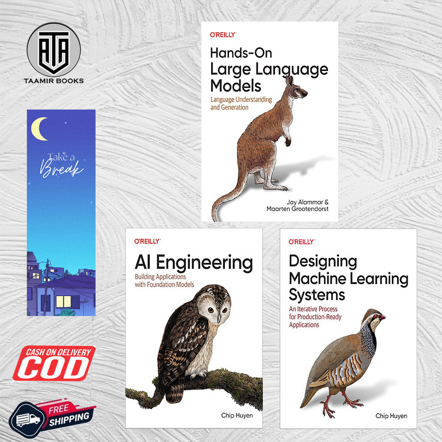 (Collection O'RILLEY Books): Hands-On Large Language Models | AI Engineering | Generative AI on AWS