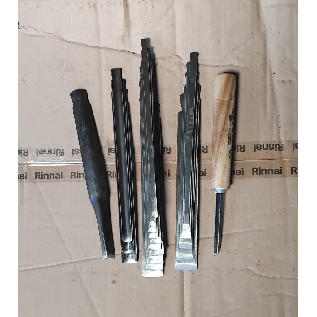 TATAH UKIR JEPARA-TATAH UKIR KAYU-PAHAT KAYU 20pcs